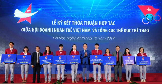 Hội Doanh nhân trẻ Việt Nam hỗ trợ vốn khởi nghiệp cho vận động viên - ảnh 2