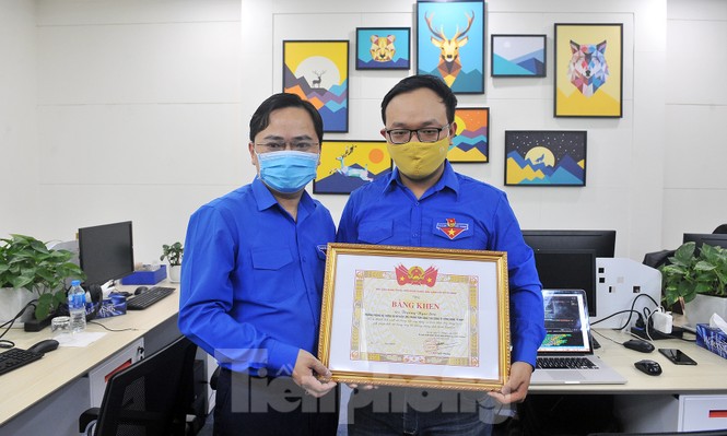 T.Ư Đoàn tặng bằng khen đội ngũ xây dựng ứng dụng NCOVI khai báo y tế - ảnh 3