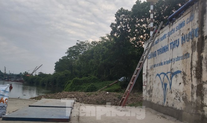 Ghê sợ dòng kênh đen ngòm, sủi bọt đổ ra sông lớn ở Bắc Ninh - ảnh 9