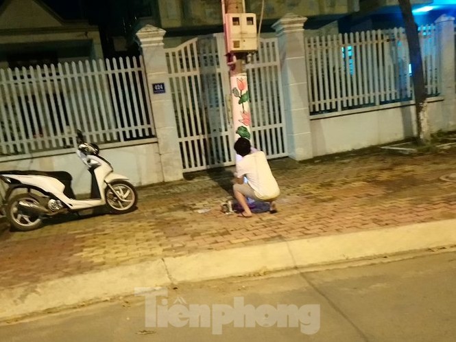 Cột điện 'nở hoa' nhờ bàn tay khéo léo của đoàn viên - ảnh 1