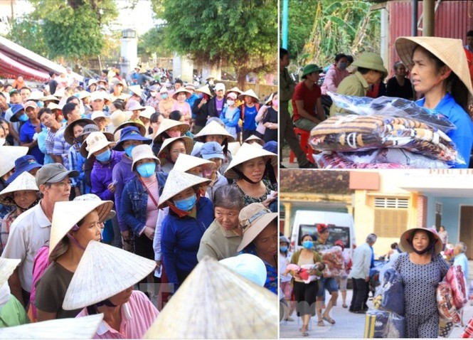 Thanh niên Bình Phước cùng văn nghệ sĩ vượt nghìn dặm cứu trợ cô, trò vùng lũ - ảnh 5