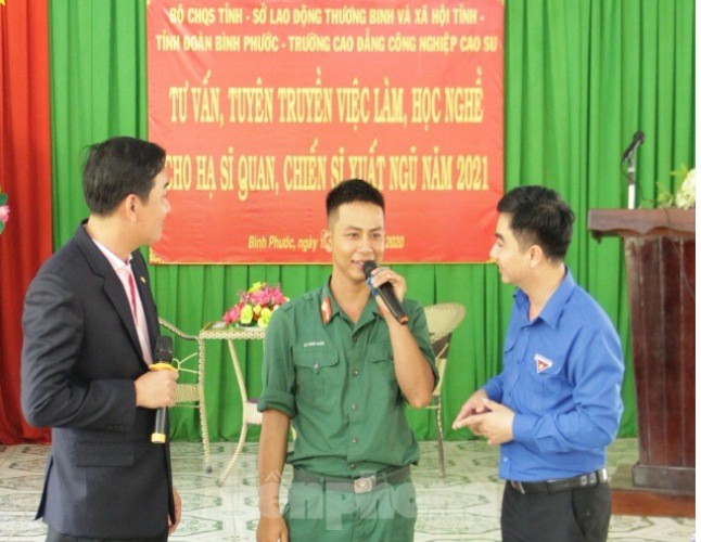 Bộ đội xuất ngũ sẽ được bố trí làm việc tại tập đoàn Thái Lan - ảnh 3