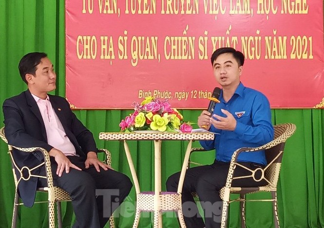 Bộ đội xuất ngũ sẽ được bố trí làm việc tại tập đoàn Thái Lan - ảnh 1