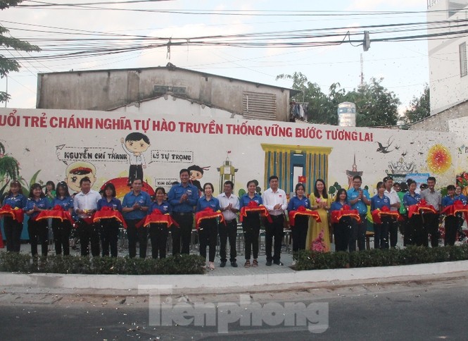 Bình Dương: Khánh thành hoa viên các Anh hùng trẻ tuổi - ảnh 1
