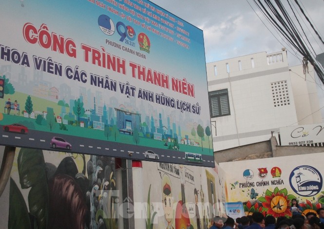 Bình Dương: Khánh thành hoa viên các Anh hùng trẻ tuổi - ảnh 2
