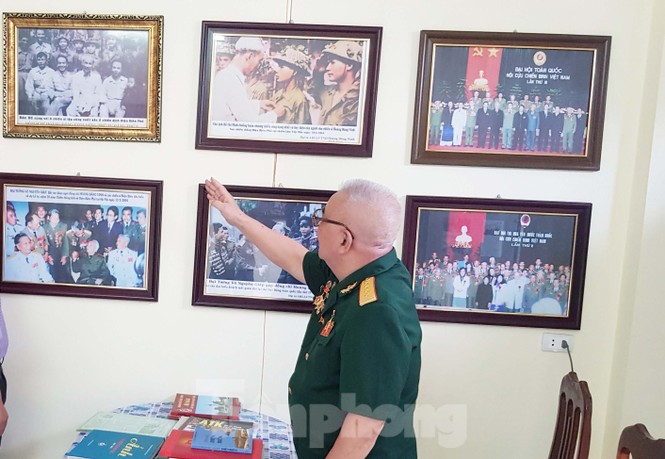 Thăm phòng lưu niệm của chiến binh cuối cùng trong tổ bắt sống tướng Đờ Cát - ảnh 2