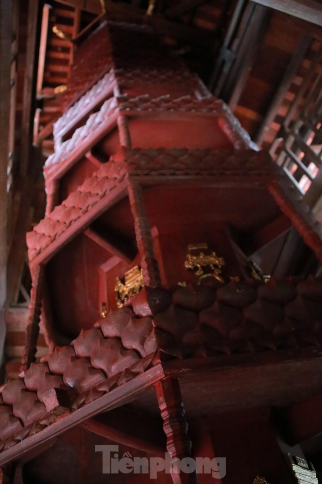 Chiêm ngưỡng tòa cửu phẩm liên hoa - bảo vật quốc gia tại chùa Bút Tháp ở Bắc Ninh - ảnh 3
