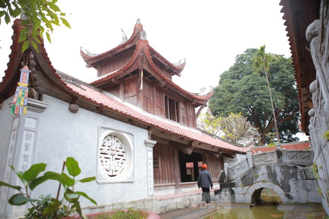 Chiêm ngưỡng tòa cửu phẩm liên hoa - bảo vật quốc gia tại chùa Bút Tháp ở Bắc Ninh - ảnh 1