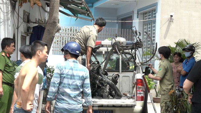 Cận cảnh hiện trường vụ nghi án phóng hỏa khiến 3 người tử vong - ảnh 2