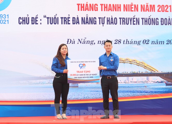 Đà Nẵng ra quân Tết trồng cây, khởi động Tháng Thanh niên - ảnh 2