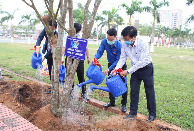 Đà Nẵng ra quân Tết trồng cây, khởi động Tháng Thanh niên - ảnh 3