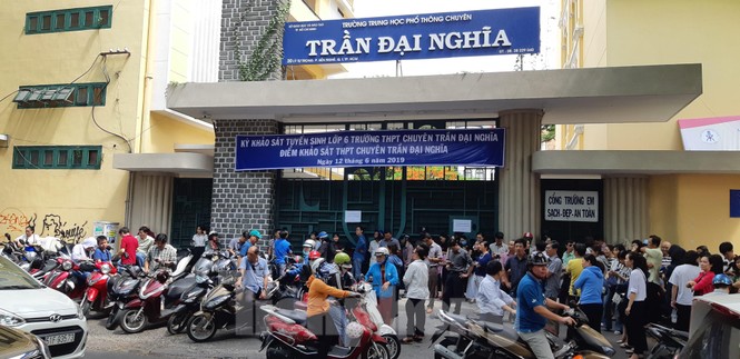 Tính giá điện vào bài thi khảo sát lớp 6 Trần Đại Nghĩa TPHCM - ảnh 1