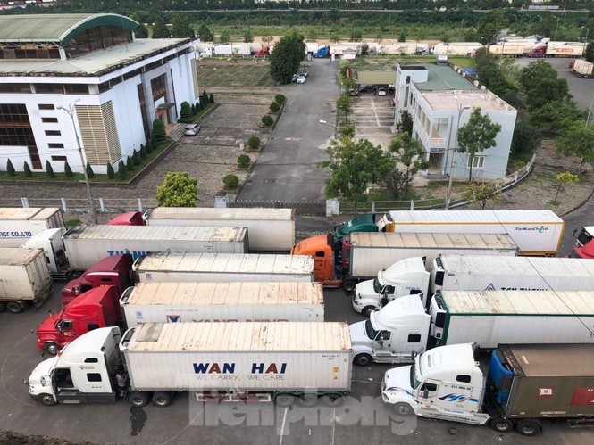 Trung Quốc dùng máy soi hàng, hàng trăm xe container Thanh Long ùn ứ ở cửa khẩu - ảnh 2