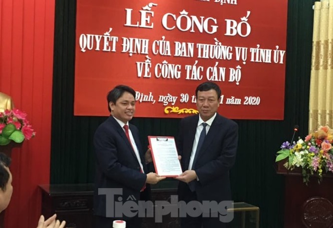 Nam Định có tân Trưởng Ban Nội chính Tỉnh uỷ, tân Bí thư Huyện uỷ Mỹ Lộc - ảnh 1