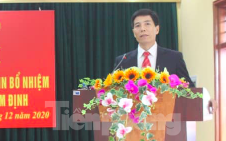 Bổ nhiệm Giám đốc Ngân hàng Nhà nước tỉnh Nam Định - ảnh 1