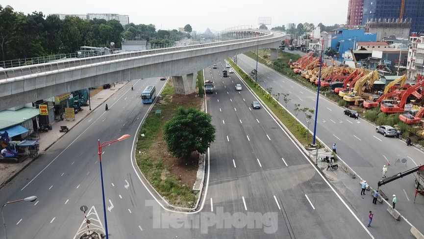Nhìn từ trên cao nút giao thông cửa ngõ phía Đông Sài Gòn vừa thông xe - ảnh 3
