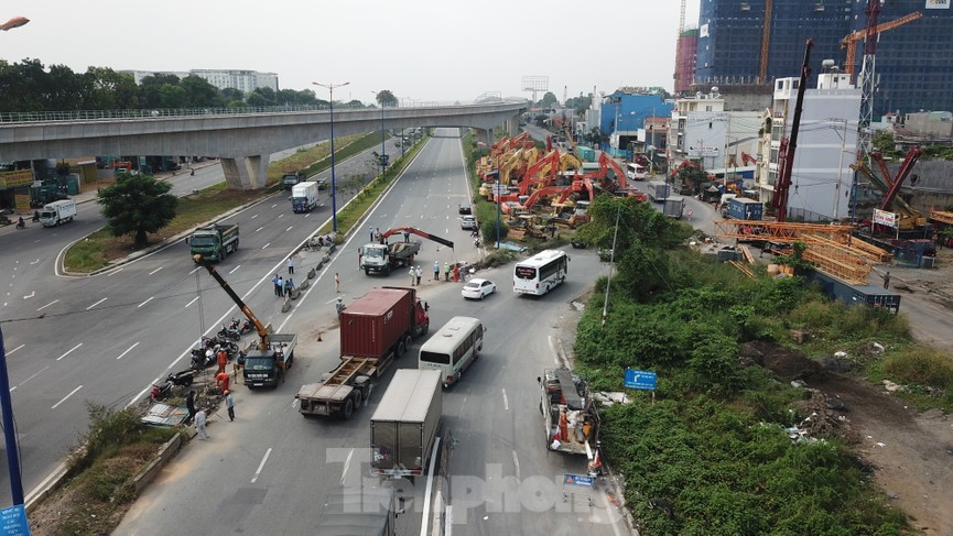 Nhìn từ trên cao nút giao thông cửa ngõ phía Đông Sài Gòn vừa thông xe - ảnh 7