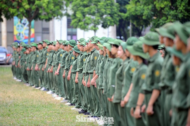 Gần 600 sinh viên dự hội thao ngoại khoá huấn luyện - ảnh 4