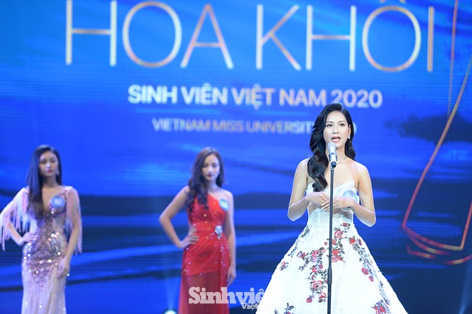 Nhan sắc rạng ngời của nữ sinh viên giành vương miện Hoa khôi Sinh viên Việt Nam 2020 - ảnh 2