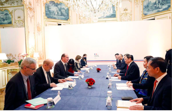 Thủ tướng Phạm Minh Chính hội đàm với Thủ tướng Pháp, chứng kiến lễ ký nhiều thoả thuận hợp tác ảnh 4