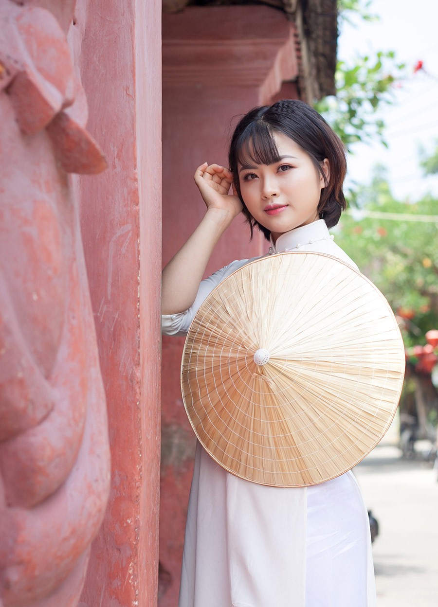 Nữ sinh iMiss 2018 áo dài tinh khôi khoe sắc nơi phố cổ Hội An ảnh 7