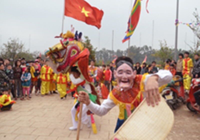 Về Triều Khúc xem trai làng giả gái múa Bồng ảnh 17