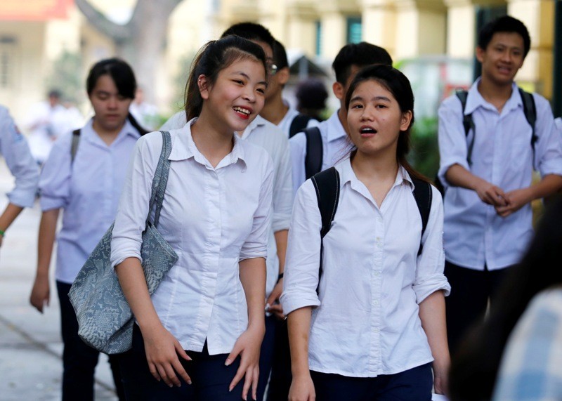 Chùm ảnh: Hơn 70.000 thí sinh thi vào lớp 10 ở Hà Nội ảnh 5