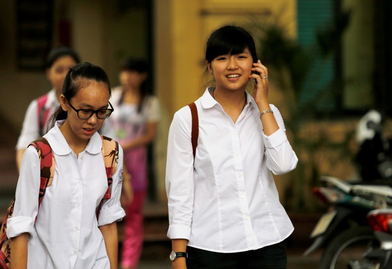 Chùm ảnh: Hơn 70.000 thí sinh thi vào lớp 10 ở Hà Nội ảnh 8