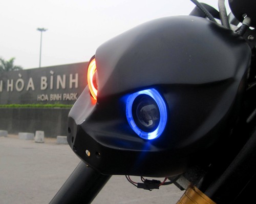 Ngắm Honda cruiser độ sói hoang lạnh lùng tại Hà Nội ảnh 7