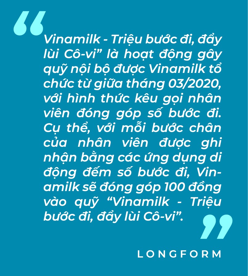 'Triệu bước đi, đẩy lùi cô-vi' - Tấm lòng của nhân viên Vinamilk dành cho trẻ em khó khăn ảnh 3