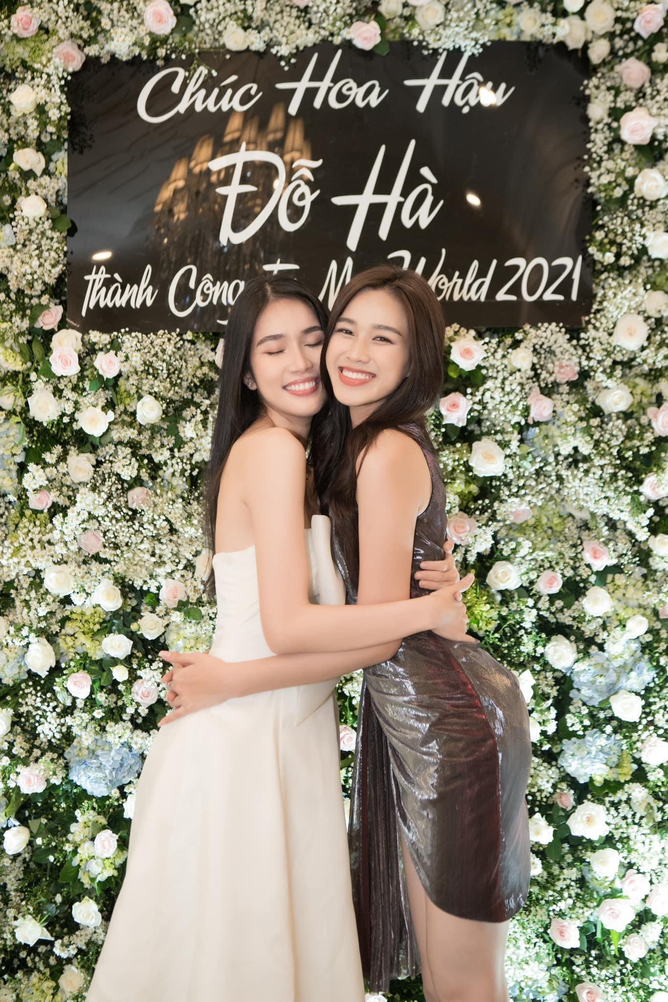 Dàn Hoa, Á hậu đình đám tổ chức tiệc 'truyền may mắn' cho Đỗ Thị Hà trước khi dự thi Miss World ảnh 5