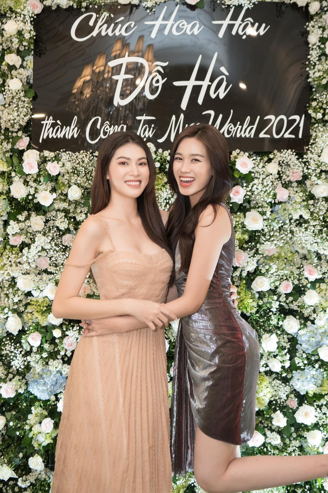Dàn Hoa, Á hậu đình đám tổ chức tiệc 'truyền may mắn' cho Đỗ Thị Hà trước khi dự thi Miss World ảnh 8