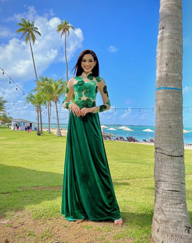 Những bộ trang phục có ý nghĩa độc đáo mà Đỗ Thị Hà mang tới Miss World 2021 ảnh 13