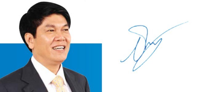 Những người giàu nhất Việt Nam ký tên như thế nào? ảnh 2