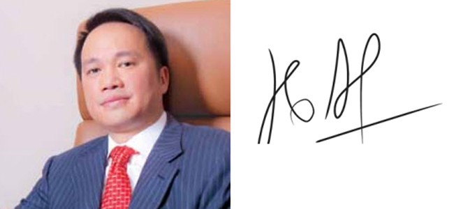 Những người giàu nhất Việt Nam ký tên như thế nào? ảnh 7