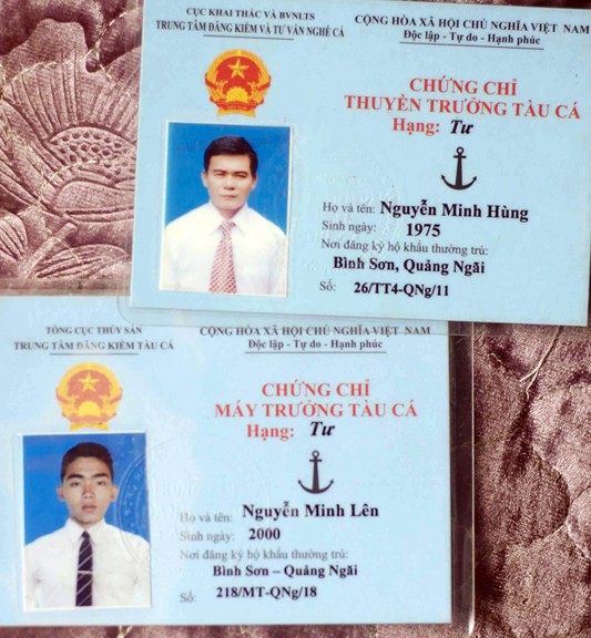 Ngư dân tàu cá gặp nạn ở Hoàng Sa đã vào bờ an toàn ảnh 1