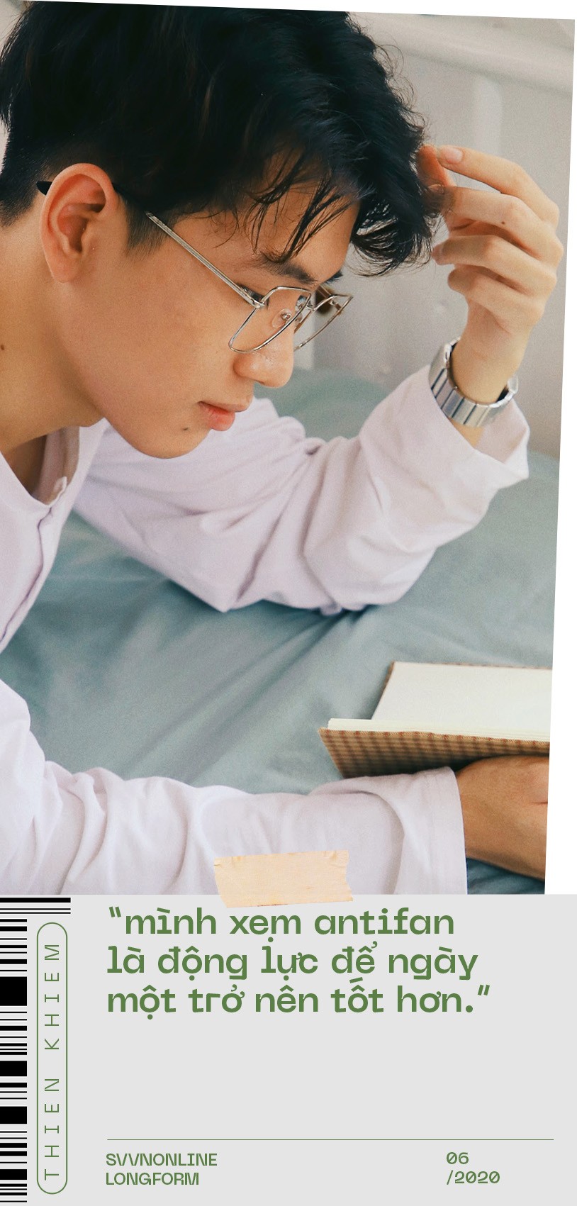 Hotboy Thiện Khiêm: Dù chuyện gì xảy ra vẫn tập thể dục và skincare đầy đủ ảnh 3