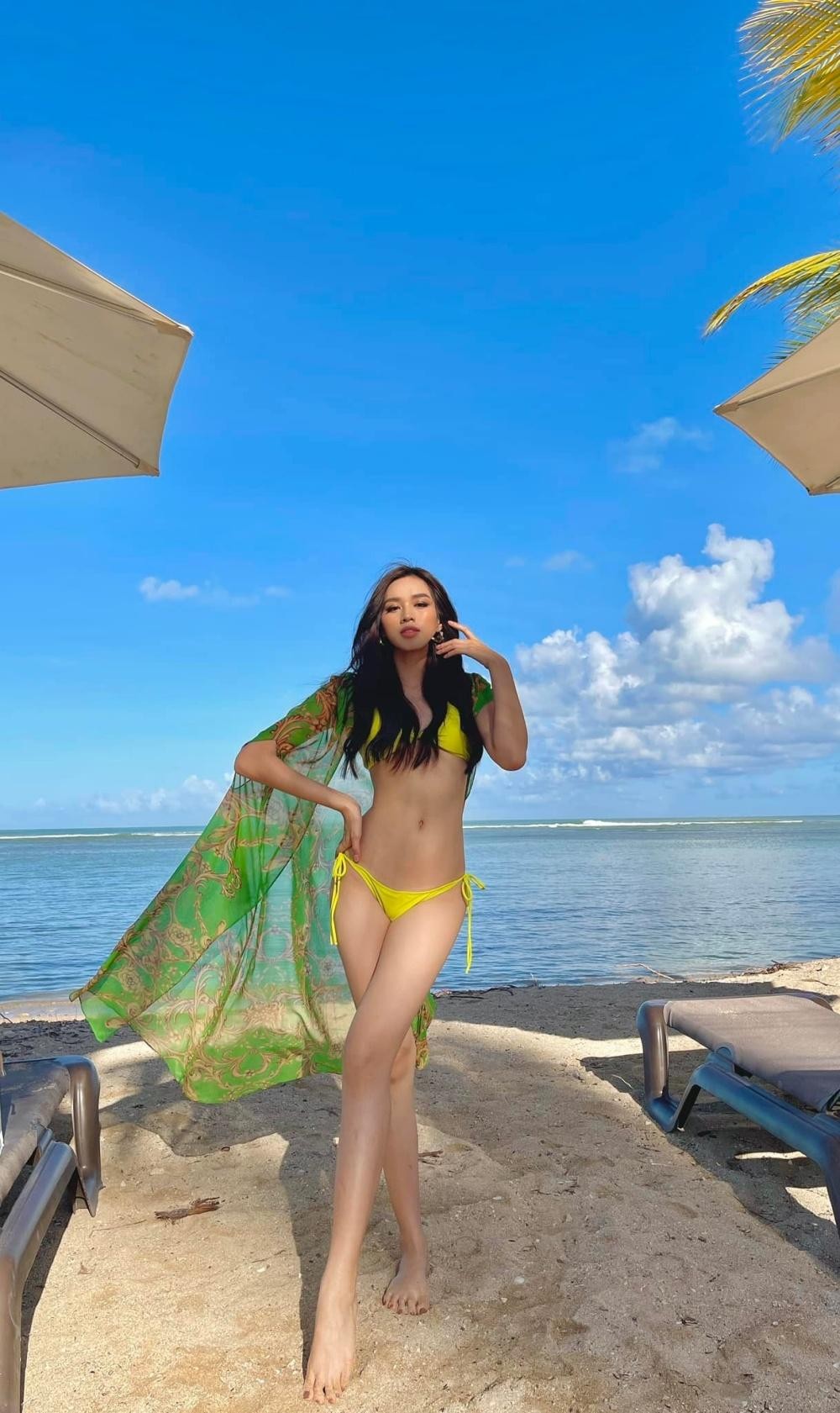 Miss World: Hoa hậu Đỗ Thị Hà diện bikini khoe đôi chân cực phẩm, tự tin nói “TÔI ĐẸP!” ảnh 2
