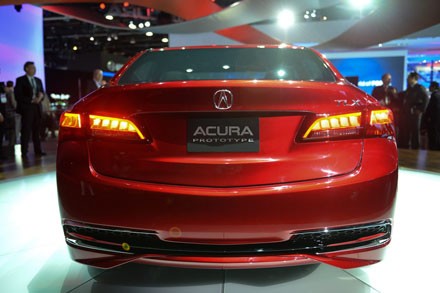 Acura TLX Concept chính thức ra mắt tại Detroit ảnh 12