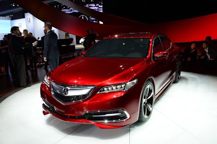 Acura TLX Concept chính thức ra mắt tại Detroit ảnh 13