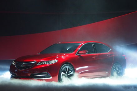Acura TLX Concept chính thức ra mắt tại Detroit ảnh 16