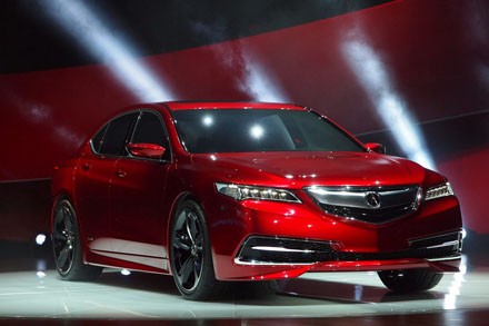 Acura TLX Concept chính thức ra mắt tại Detroit ảnh 1