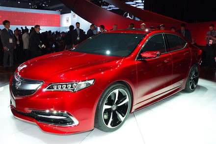 Acura TLX Concept chính thức ra mắt tại Detroit ảnh 3