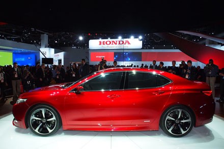 Acura TLX Concept chính thức ra mắt tại Detroit ảnh 4