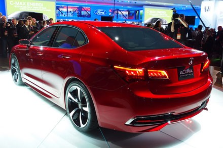 Acura TLX Concept chính thức ra mắt tại Detroit ảnh 5
