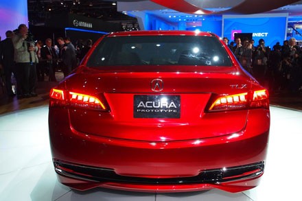 Acura TLX Concept chính thức ra mắt tại Detroit ảnh 6