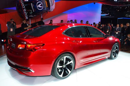 Acura TLX Concept chính thức ra mắt tại Detroit ảnh 7