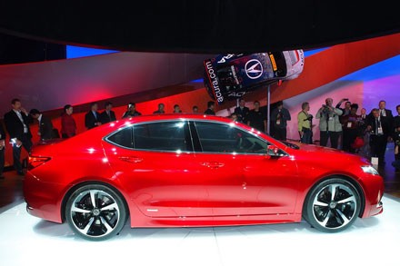 Acura TLX Concept chính thức ra mắt tại Detroit ảnh 8