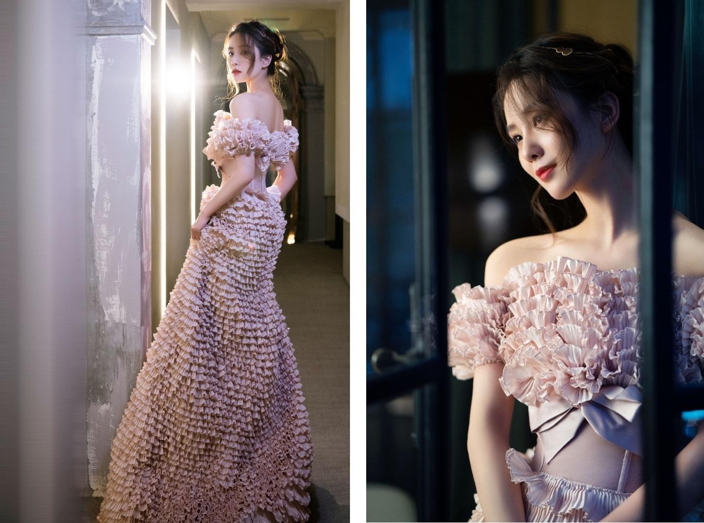 Thảm đỏ Elle: Dương Mịch và Nhiệt Ba sexy khó cưỡng ảnh 18