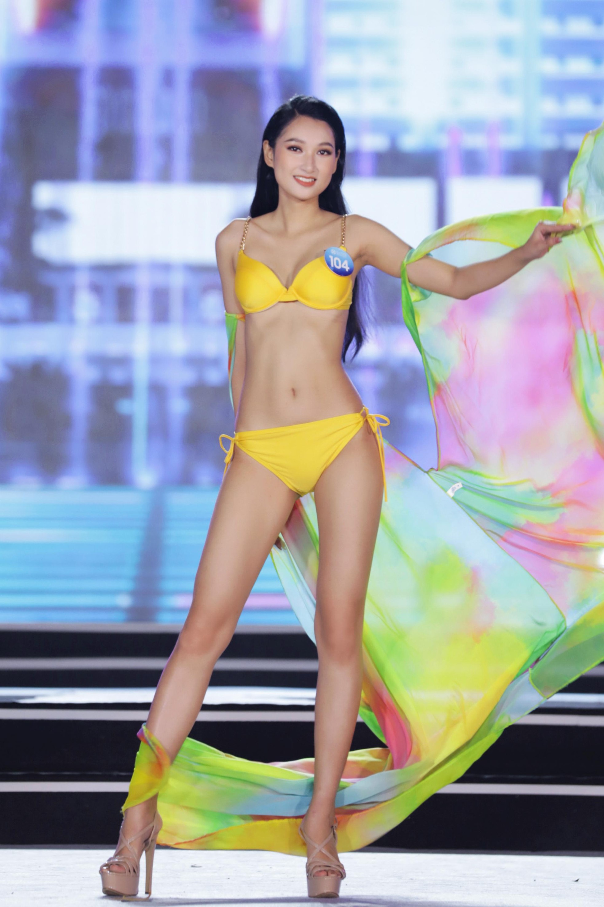 Mãn nhãn màn trình diễn bikini đẹp mắt của Top 20 Miss World Vietnam 2022 ảnh 7